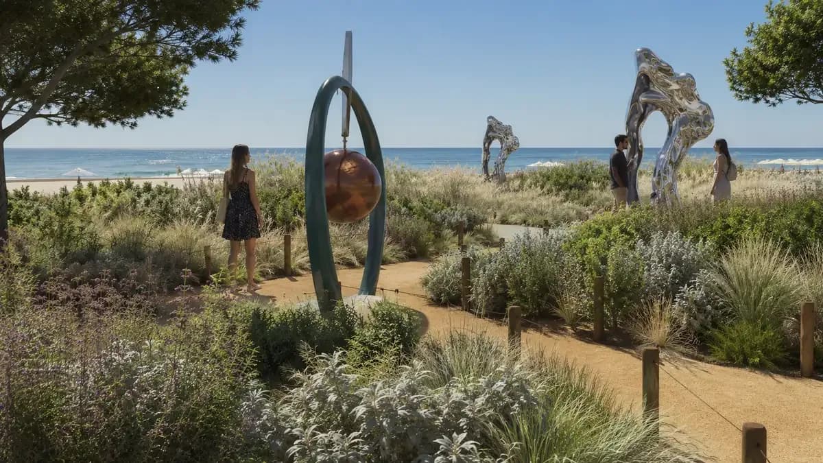 Quinn Botanical Art park in Castelldefels