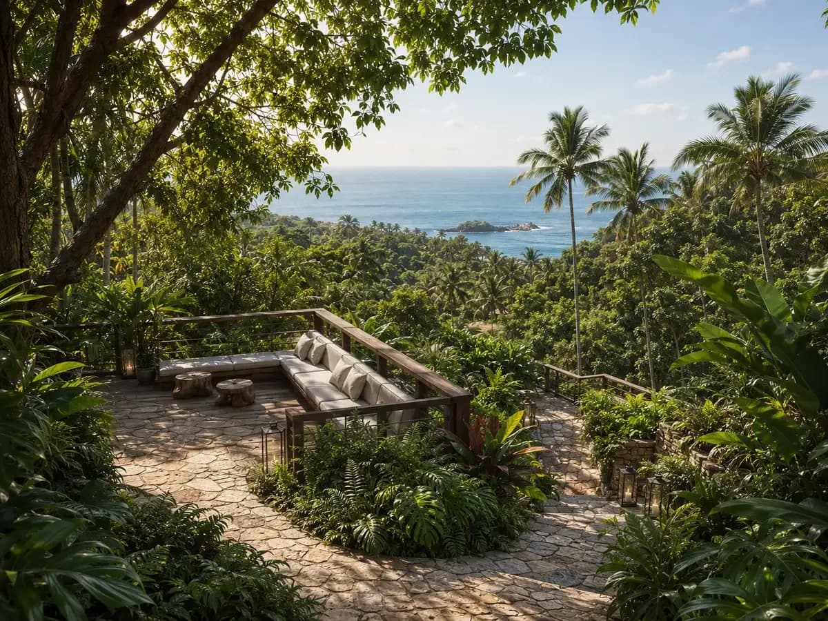 Zorba Villas complex in Goa India