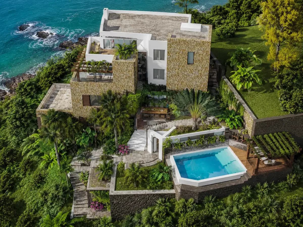 Zorba Villas complex in Goa India
