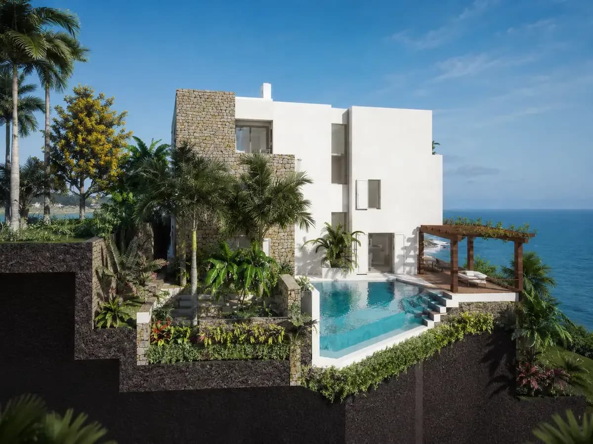 Zorba Villas complex in Goa India